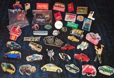 42x Autos Oldtimer Youngtimer  Pin Sammlung Anstecker Set Lot 51,7gr. Neu&Ovp 