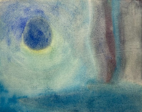 Aquarell 1952 abstrakte kunst - aquarell,