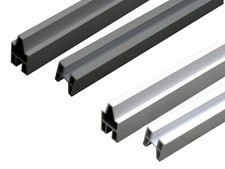 WPC Sichtschutz Zaun Windschutz Dekor Adapterschienen Pfosten Garten Länge 183cm