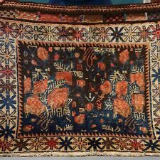 Handgeknüfter Perser Orientteppich Sirjan Afschar 64×77cm Wolle Taschen Teppich