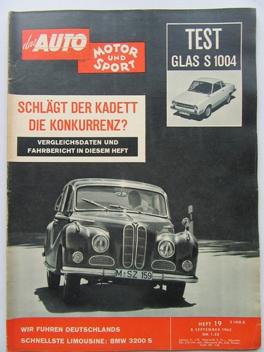 Auto motor sport 1962 - sport, 19/1962,