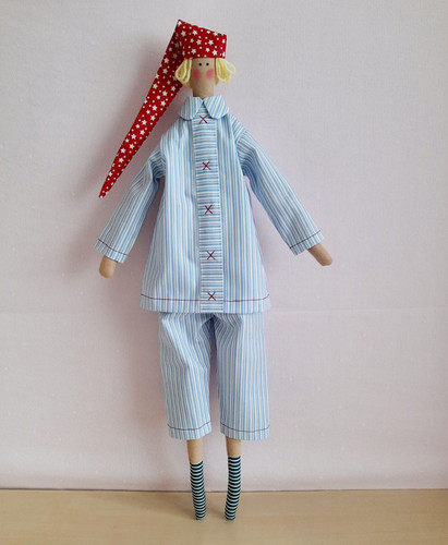 Puppe pyjama 61cm junge - puppe, im
