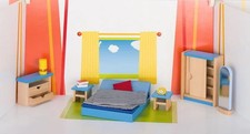 goki Puppenmöbel Schlafzimmer