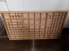 Holzsetzkasten Original aus den 1950ziger Jahren,