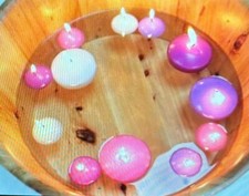 6 x Schwimmkerzen Schwimmkerze