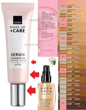 Avon 3in1 Serum Foundation Make Up Farbe 245N Natural Beige SPF 30 Top Pflege 💖