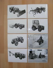 Agria historische Werksfotos 60er Jahre 18x13 Bilder Kleinschlepper Traktor 