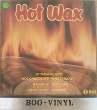 HOT WAX LP 12" Original Hits-Judas Priest  Genesis UB 40 Whitesnake Vinyl Record