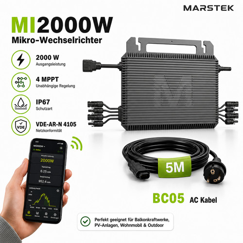 Balkonkraftwerk 2000watt - balkonkraftwerk,