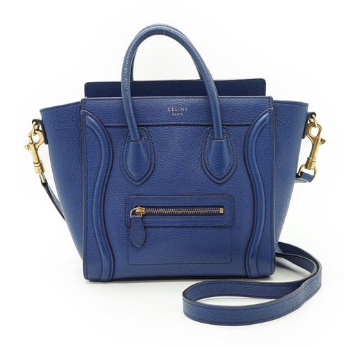Celine blue nano - nano, luggage