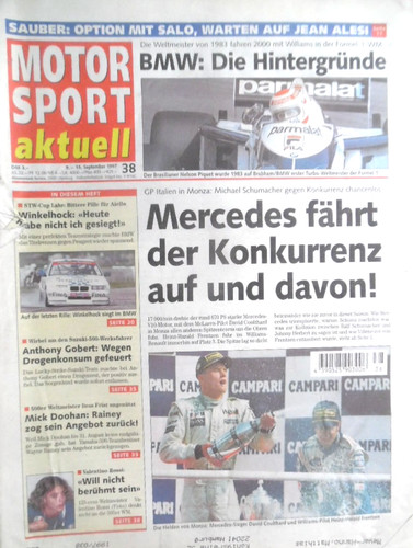 Motor sport aktuell 1997 - motor, 38