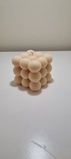 elegante Bubble Candle - quadratische Duft Bubble Candle Handarbeit 