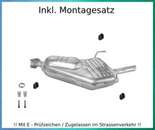 Endschalldämpf für Opel