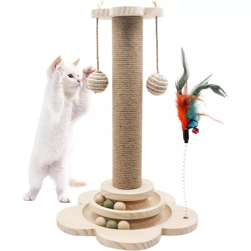 Katzenkratzbaum drehbares - katzenkratzbaum,