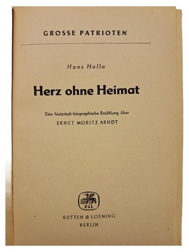 Ernst moritz arndt - ernst,