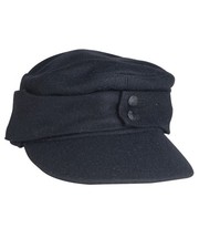 Feldmütze m43 schwarz - pz,