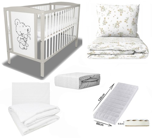 Babybett gitterbett kaschmir - babybett, +