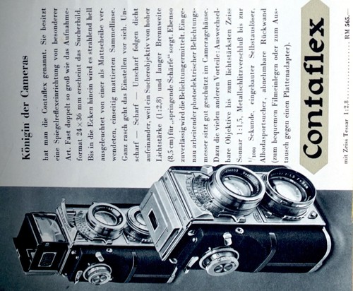 Zeiss ikon 1936 preisliste - zeiss-ikon,