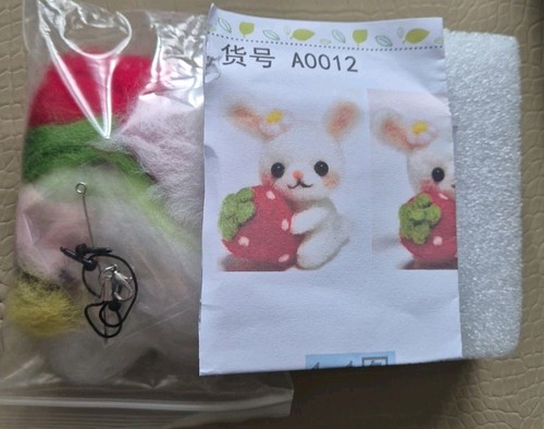 Diy nadelfilz set häschen - set,