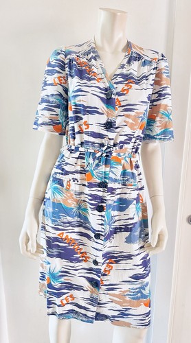 Vintage kleid hawaii tropical - vintage,