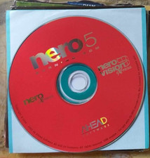 Nero 5 NUR BRENNENDE ROM DISC OHNE SCHLÜSSEL NERO VISION EXPRESS AHEAD SOFTWARE