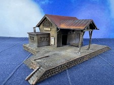 Kibri Spur N 37804 Güterschuppen Lagerhaus Gebäude Häuser Patiniert Gealtert