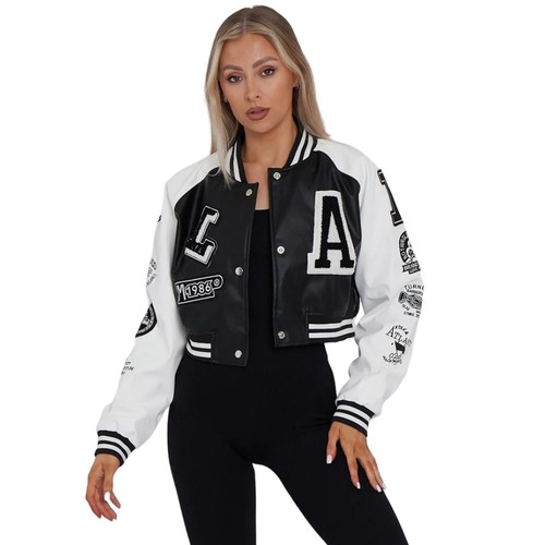 Damen varsity bomberjacke - damen,