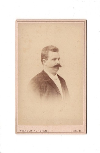 Cdv foto herrenportrait - foto,