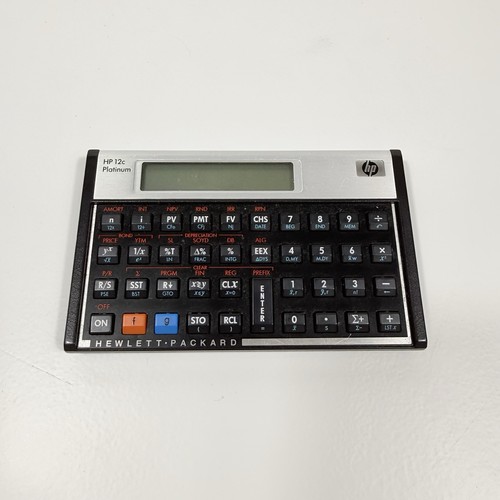 12c platinum finanzrechner - 12c,