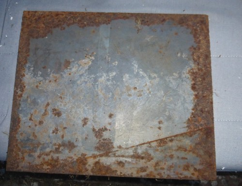 Alte stahlplatte 7 kg - alte,