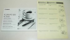 Bedienungsanleitung Canon Copy Mouse FC 290/FC 120 FC 100 