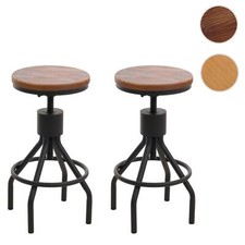 2er-Set Barhocker HWC-N17