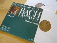 2 LP Thomanerchor Leipzig Bach