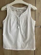 Bluse weiß mit stickerei - bluse,