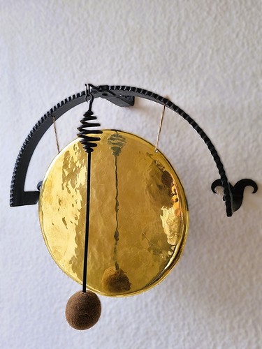 50er wandgong messing gong - wandgong,