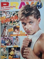 Bravo Nr. 26/1986-Poster: Wimbledon+R. Smith+Sandra+Bangles+D. Harrow+H. Leconte
