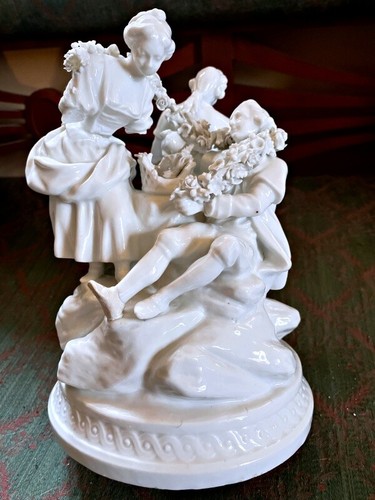Meissen figurengruppe - meissen,