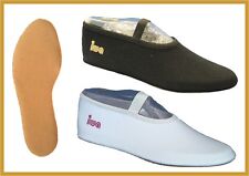 IWA 250 Trampolinschuhe Stretch Gymnastikschuh Turnschuh schwarz weiß Gr. 25-47