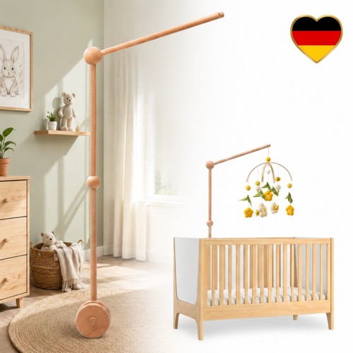 Babybett mobile halterung - halterung, holz