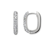 Creolen Iconic mit Kristallbesatz - B-Ware neuwertig