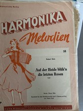 Auf der Heide blüh'n die letzte Funk + 2. Stimme Diatonische Handharmonika Noten