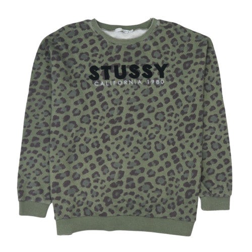 Stussy damen sweatshirt grün - stussy,