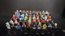 50 LEGO Minifiguren Konvolut Sammlung. Castle. Harry Potter usw.. ohne Standpl.