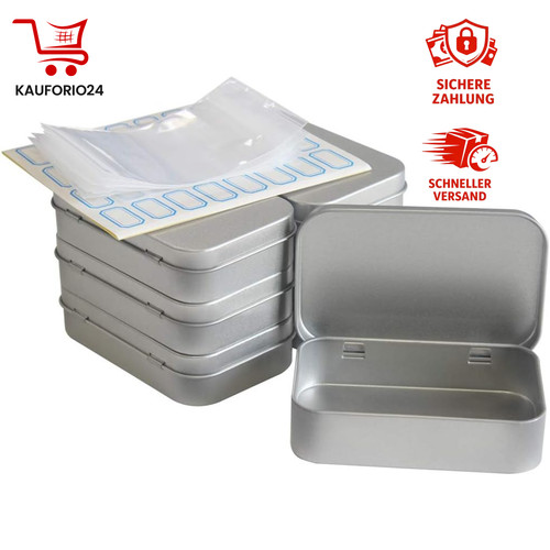 Blechdose mit deckel - blechdose,