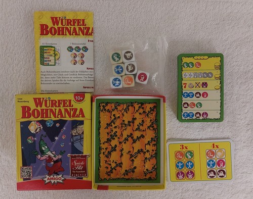 Kartenspiel würfel bohnanza - würfel,