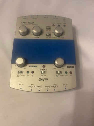 Tascam 122 audio - us,