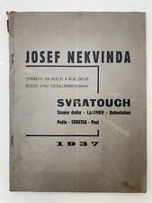 Katalog 1937 Čachnov Svratka