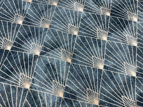 Diamant pfau fächer stoff - stoff, art