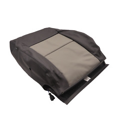 Lehnen Sitzbezug Beifahrersitz VW T5.2 Bus Multivan Leder schwarz grau