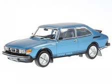 Saab 99 Turbo 1977 blau metallic Modellauto CLC393 IXO 1:43